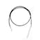 Glory Qin 10pcs Black Leather Necklace Cord Chain 15mm 2 Extension Chain 22 Inches