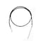Glory Qin 10pcs Black Leather Necklace Cord Chain 15mm 2 Extension Chain 22 Inches