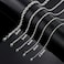 HolyFast Twist Chain Necklace Stainless Steel Rope Jewelry for Men Women