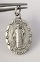 I G J Saint Patrick Medal Oval Shape Patron Saint of Ireland 100 Made in Italy