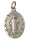 I G J Saint Patrick Medal Oval Shape Patron Saint of Ireland 100 Made in Italy