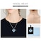 Imrsanl Cremation Jewelry for Ashes Pendant Crystal Heart Urn Necklace with Mini Keepsake Urn Memorial Ash Jewelry Always Blue