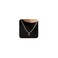 JIKASI Initial AZ Letter Pendant Necklace for Men Silver Plated Capital Initial Necklace Cuban Link Chain 4mm 20 Inch Jewelry Gift