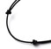 LynnAround Sturdy Beach Choker Surf Necklace Adjustable Genuine 2mm 3mm Round BrownBlack Leather Cord Black2mm1428