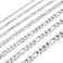 Monily Chain Necklace for Men 5MM 18 Inches Stainless Steel Figaro Link Chain for Women Mens