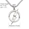 Tapp Collections Stainless Steel Superhero Pendant Necklace Flash Lightning Bolt Steel Chain Black Color