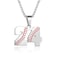 ZRAY Inspiration Baseball Jersey Number Necklace Stainless Steel Charms Number Pendant for Men 24