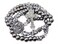 Nazareth Store Black Beads Paracord Rosary Beaded Necklace St Michael Medal Durable Strong Rugged Cord Catholic Rosary with Pardon Cross