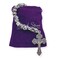 Nazareth Store Black Beads Paracord Rosary Beaded Necklace St Michael Medal Durable Strong Rugged Cord Catholic Rosary with Pardon Cross