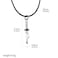 OfficialOtaku Toji Fushiguro Short Blade Sword Pendant Necklace Silver