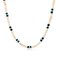 ONBRIG Puka Shell Necklace Men Summer Surfer Necklace Seashell Necklaces for Women Beach Necklaces for Men Beach Jewelry White coconut shell black beads