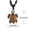 STWTR Hawaiian Turtle Pendant Necklace Men Women Adjustable Rope Surfer Necklace Handmade Necklace