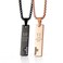 Wolentty Couple His Hers Distance Necklaces for Valentines Day Gift
