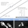 Jewlpire 925 Sterling Silver Chain Necklace for Women 2MM Rope Chains Silver Chain for Women Sturdy Durable Comfortable Womens Chains Necklace 20 Inch
