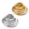 Wshxjzyay 2 Pack Bendable Necklaces for WomenBendable Snake Chain Infinite Loop Necklace GoldCollar Multiusos Versatile Flexible Adjustable Snake Bracelet Choker