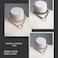 ADEMISHIA BlackPink Leather Choker Necklace For Women Handmade Adjustable Chain Collar with Metallic Heart Ring