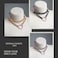 ADEMISHIA BlackPink Leather Choker Necklace For Women Handmade Adjustable Chain Collar with Metallic Heart Ring