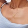 BAYLAY N Initial Necklace for Women Initial Necklace Dainty Letter Monogram Name Necklaces for Women