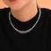 CHESKY Silver Layered Choker Necklaces for Women Dainty Silver Plated Satellite Beaded Chain Necklace Tiny Thin Layering Beads Chokers Simple Trendy Minimalist Jewelry