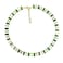 CIOOU Crystal Rhinestone Gemstone Choker Collar Necklace for Women Sparkly Colorful Emerald Neck Chain Statement Necklace Gem green clear