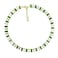 CIOOU Crystal Rhinestone Gemstone Choker Collar Necklace for Women Sparkly Colorful Emerald Neck Chain Statement Necklace Gem green clear