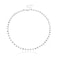 FUTIMELY Bohemia Green Beaded Beads Choker Necklace for WomenSimple Fresh Green Beaded Square Round Bead Choker Necklace SilverColored round bead