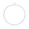 FUTIMELY Bohemia Green Beaded Beads Choker Necklace for WomenSimple Fresh Green Beaded Square Round Bead Choker Necklace SilverColored round bead
