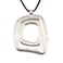 joymiao Womens Long Leather Necklace Bohemian Vintage Boho Pendant Necklace with Silver Square Chunky Hippie Jewelry