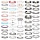 K&Q KQ 52 PCS Choker Necklace Classic MutiColor Gothic Collar Cute Lace Velvet Choker Necklace Set