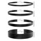Palotay Black Leather Chokers for Women Adjustable Gothic Choker Collars Necklace 01in03in05in Width 3Pcs Black Leather