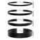 Palotay Black Leather Chokers for Women Adjustable Gothic Choker Collars Necklace 01in03in05in Width 3Pcs Black Leather