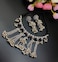 Jewel India Statement Ethnic Indian Handmade Boho Silver Oxidized Tribal Tassel Choker Necklace Jewelry
