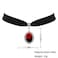 TKHLT Blood Bat Cameo Choker Necklace Gothic Red Cabochon Pendent Necklace Vampire Accessories for Women