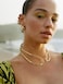 WOWORAMA Chunky Choker Collar Necklace for Women Heavy Double Layer Teardrop Collar Necklaces Spring Metal Open Cuff Choker Necklace Wide Thick Bold Statement Necklaces