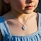 MUERDOU Locket Necklace that Holds Pictures Initial Alphabet Letter Heart Shaped Photo Memory Locket Pendant Necklace J