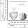 YOUFENG Oval Round Flower Locket Necklace that Holds Pictures Photo Locket Pendant Heart Silverplated
