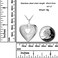 YOUFENG Oval Round Flower Locket Necklace that Holds Pictures Photo Locket Pendant Heart Silverplated
