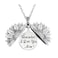 ZAHSY Mom Sons Sunflower Locket for Mommy Silver Birthday Mothers Day Gift