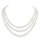 BABEYOND Round Imitation Pearl Necklace 20s Vintage Multi Strands Flapper Necklace for Party