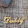 A168A Karina Custom Name Necklace Customized Personalized Plated Name Necklace for Mother Daughter Christmas New Year Gold