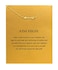 Baydurcan Arrow Necklace Arrow Pendant Chain Necklace with Message Card Gift Card