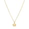 Baydurcan Louts Flower Necklace Louts Flower Pendant Chain Necklace with Message Card Gift Card