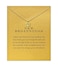 Baydurcan Louts Flower Necklace Louts Flower Pendant Chain Necklace with Message Card Gift Card