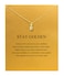 Baydurcan Pineapple Necklace Pineapple Pendant Chain Necklace with Message Card Gift Card