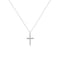 Befettly Tiny Cross Necklace Women Silver Dainty Polished Faith Cute Crucifix Pendant Neckalce