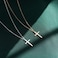 Befettly Tiny Cross Necklace Women Silver Dainty Polished Faith Cute Crucifix Pendant Neckalce