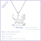 BEKECH Bearded Dragons Necklace Lizard Gift Gecko Lizard Charm Pendant Necklace Animal Lizard Jewelry Pet Lizard Reptile Gift