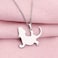 BEKECH Bearded Dragons Necklace Lizard Gift Gecko Lizard Charm Pendant Necklace Animal Lizard Jewelry Pet Lizard Reptile Gift