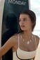 CLASSYZINT Gold Shell Necklace Starfish Conch Seashell Pendant Necklace Boho Necklaces for Women