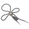 COOLLA Bolo tie Handmade Hat Feather Western Cowboy Black Vintage Pendant for WomenMen Silver